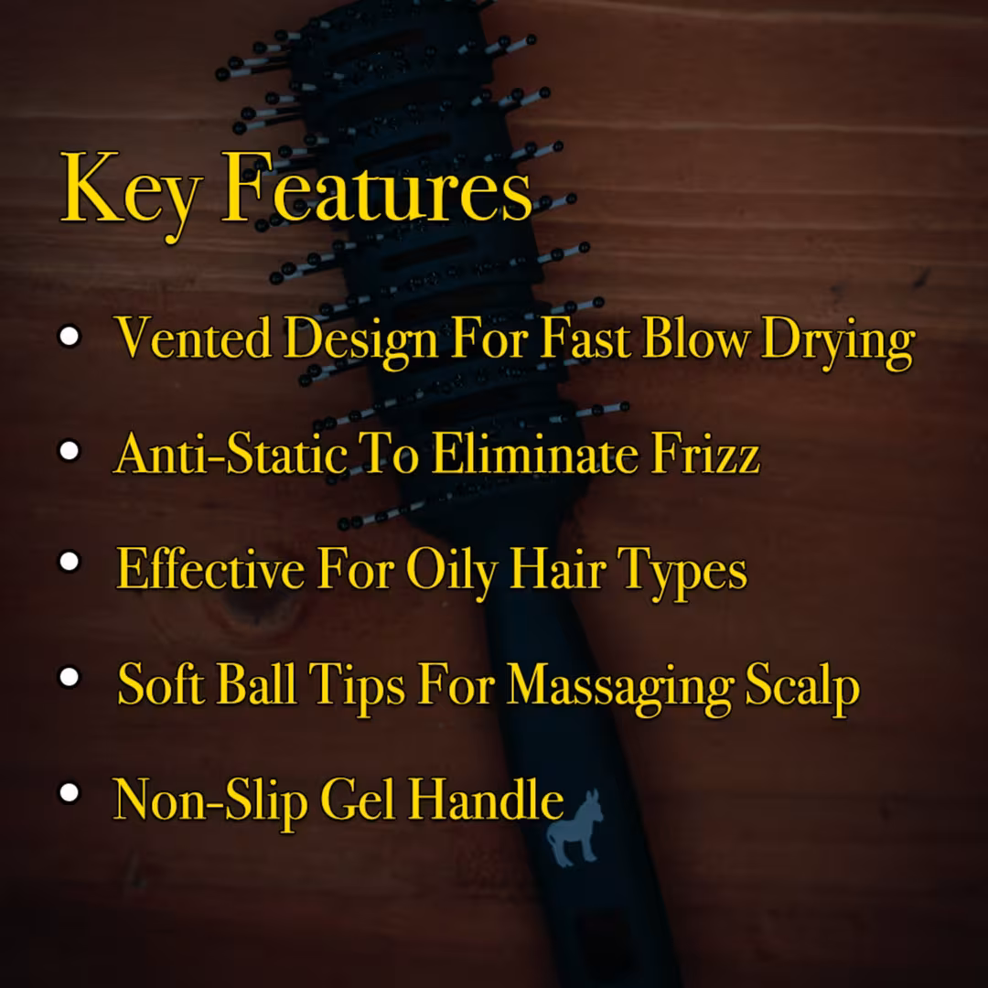 Pete & Pedro  Ball Tipped Vented Blow-Dry Brush