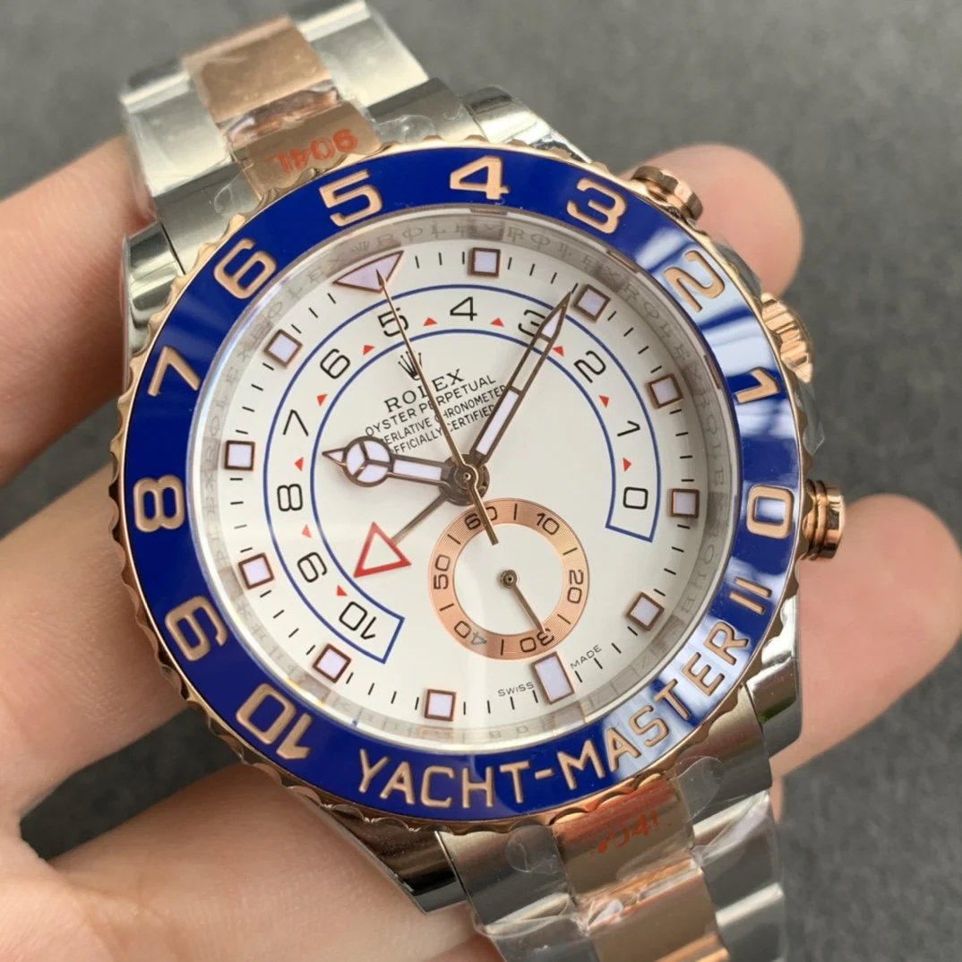 Rolex Watch YACHT-MASTER II ROSE GOLD CERAMIC 44MM