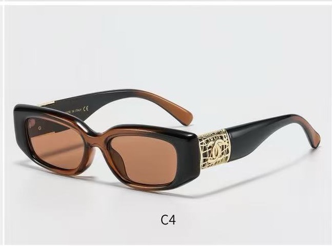 Chanel slim square-frame sunglasses