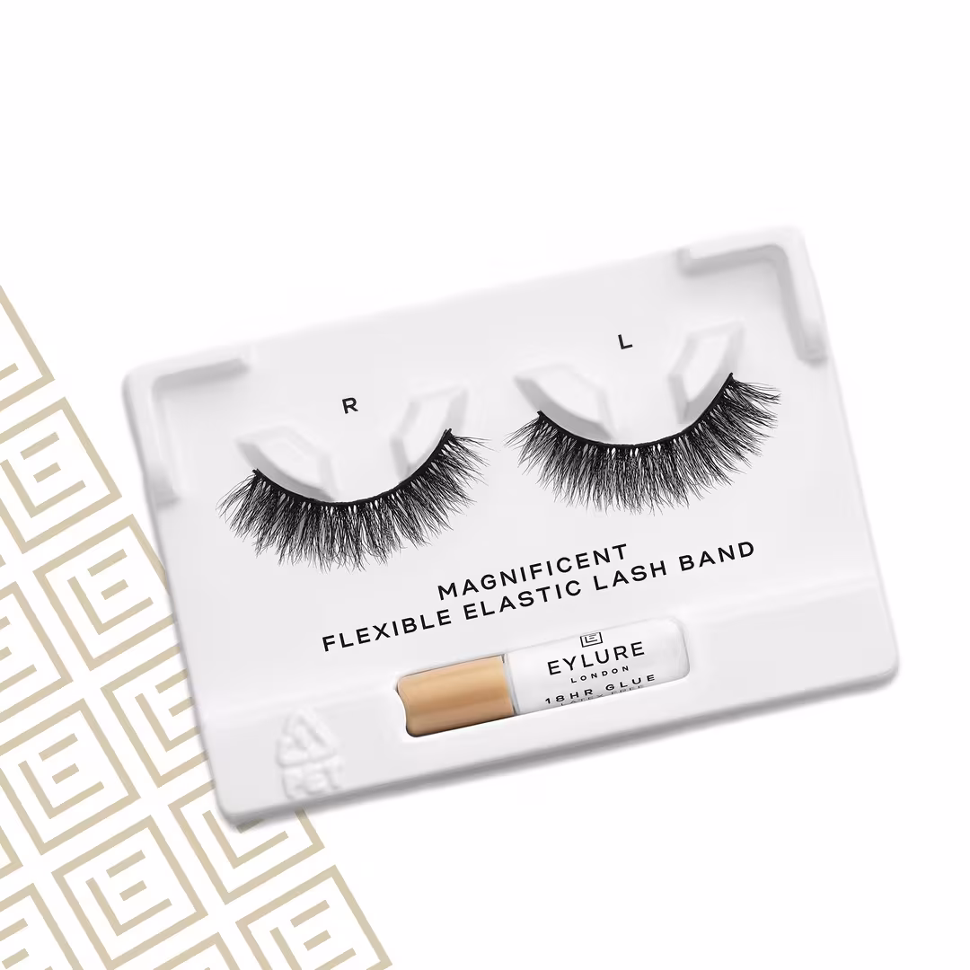 Eylure  Luxe Comfort Faux Mink False Eyelashes, Magnificent
