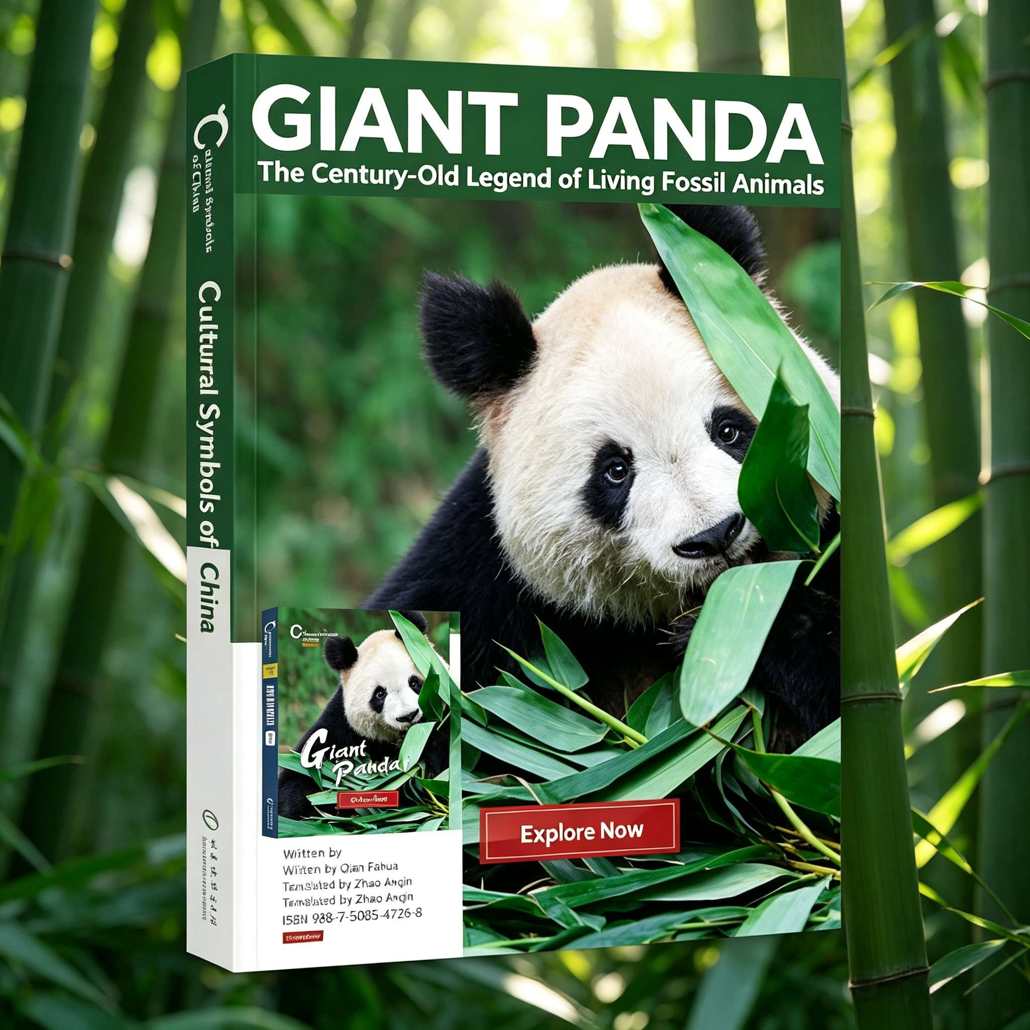 Giant Panda: The Century-Old Legend of Living Fossil Animals - English Edition (Cultural Symbols of China Series)