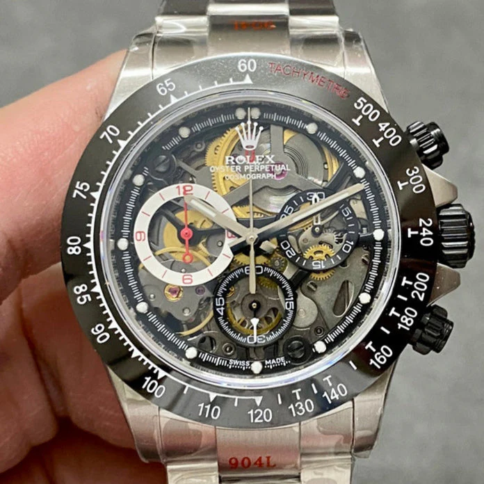 Rolex Watch Daytona 40mm Silver Black