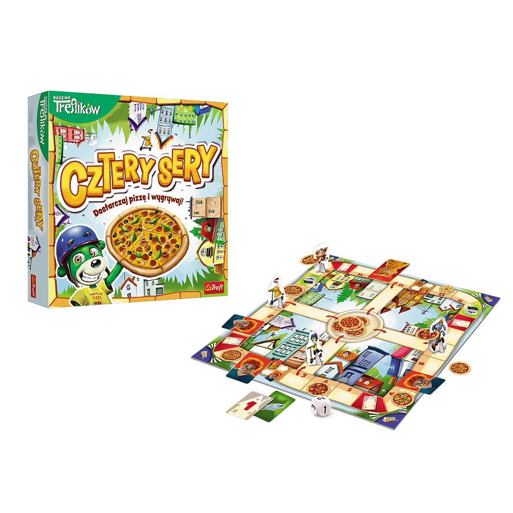 Gra Planszowa Cztery Sery