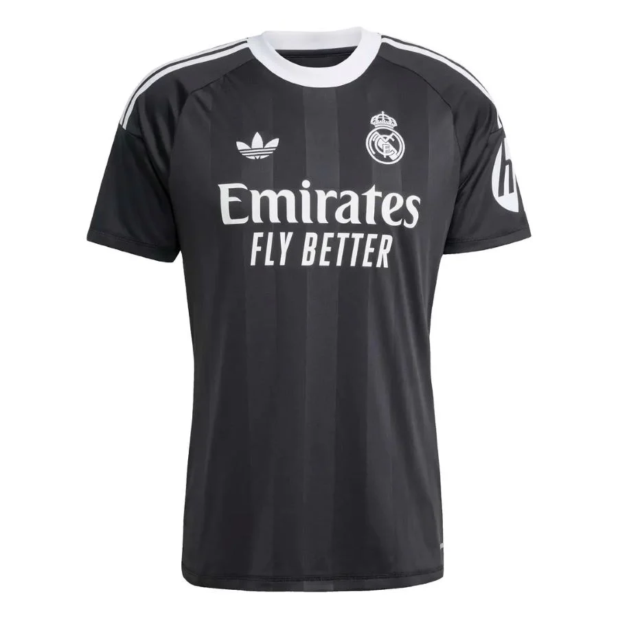 Real Madrid Black Goalkeeper Jersey Men 2025 2026