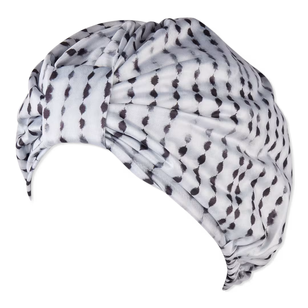 Conair Accessories  White & Black Polka-Dot Shower Cap