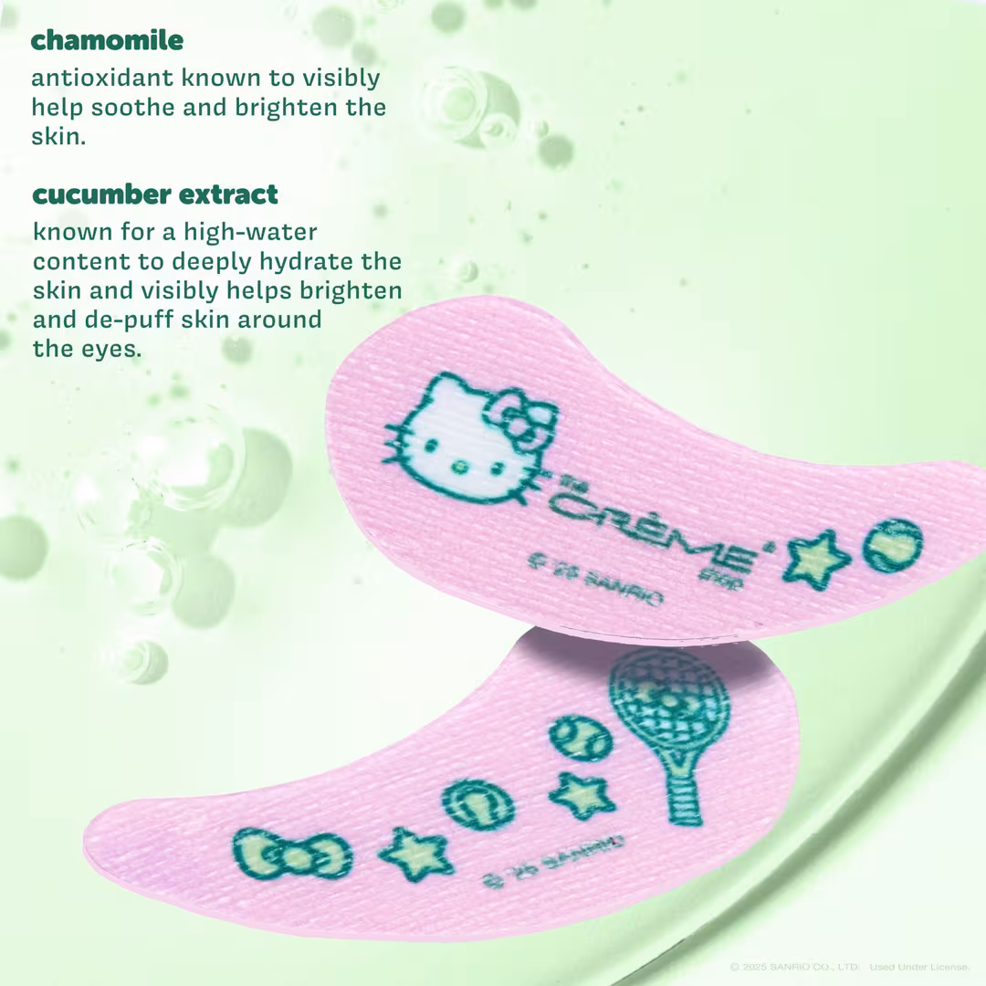 The Crème Shop  Hello Kitty Chill Reset Under Eye Patches