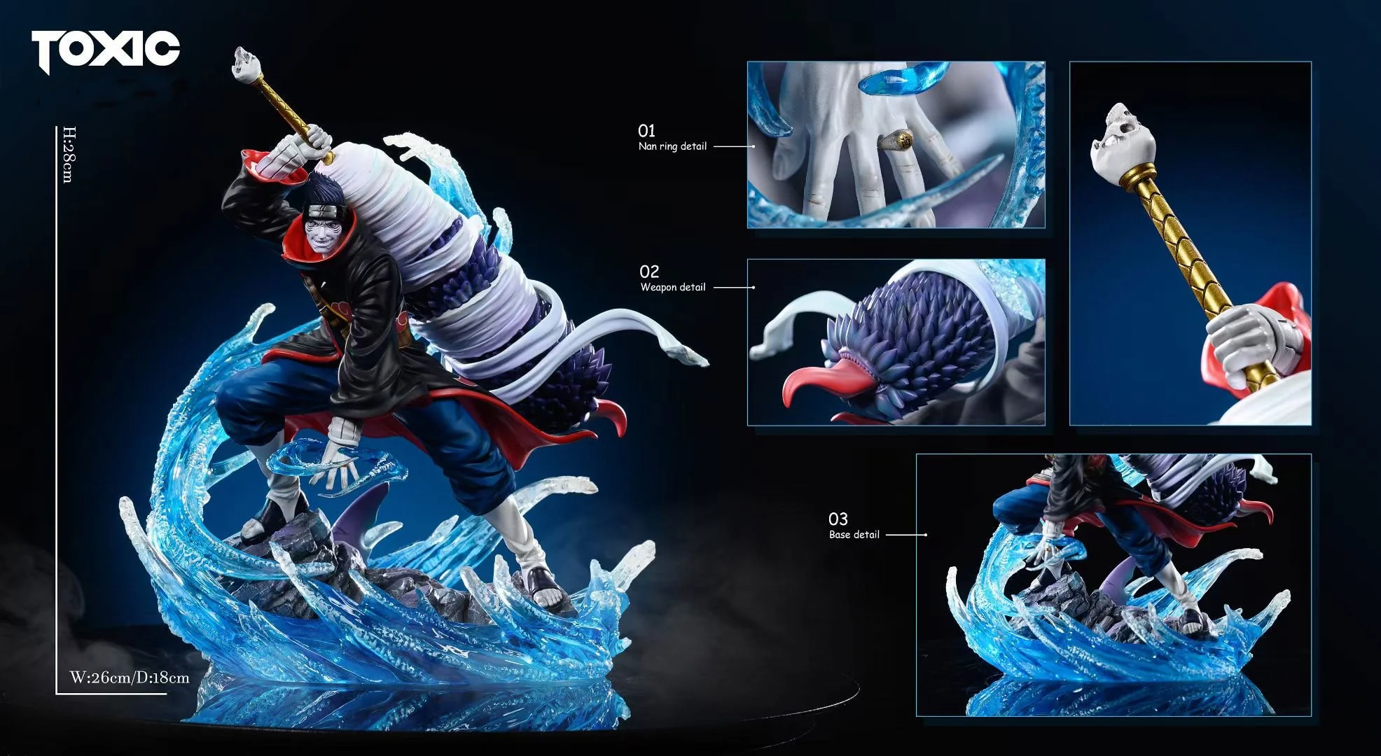 Toxic Studio - Kisame Hoshigaki | 干柿鬼鲛