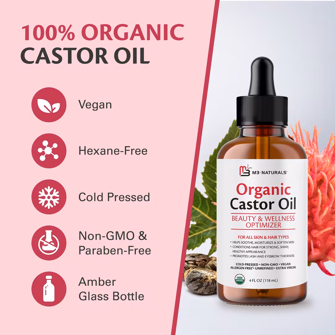 M3  Organic Castor Oil Liquid