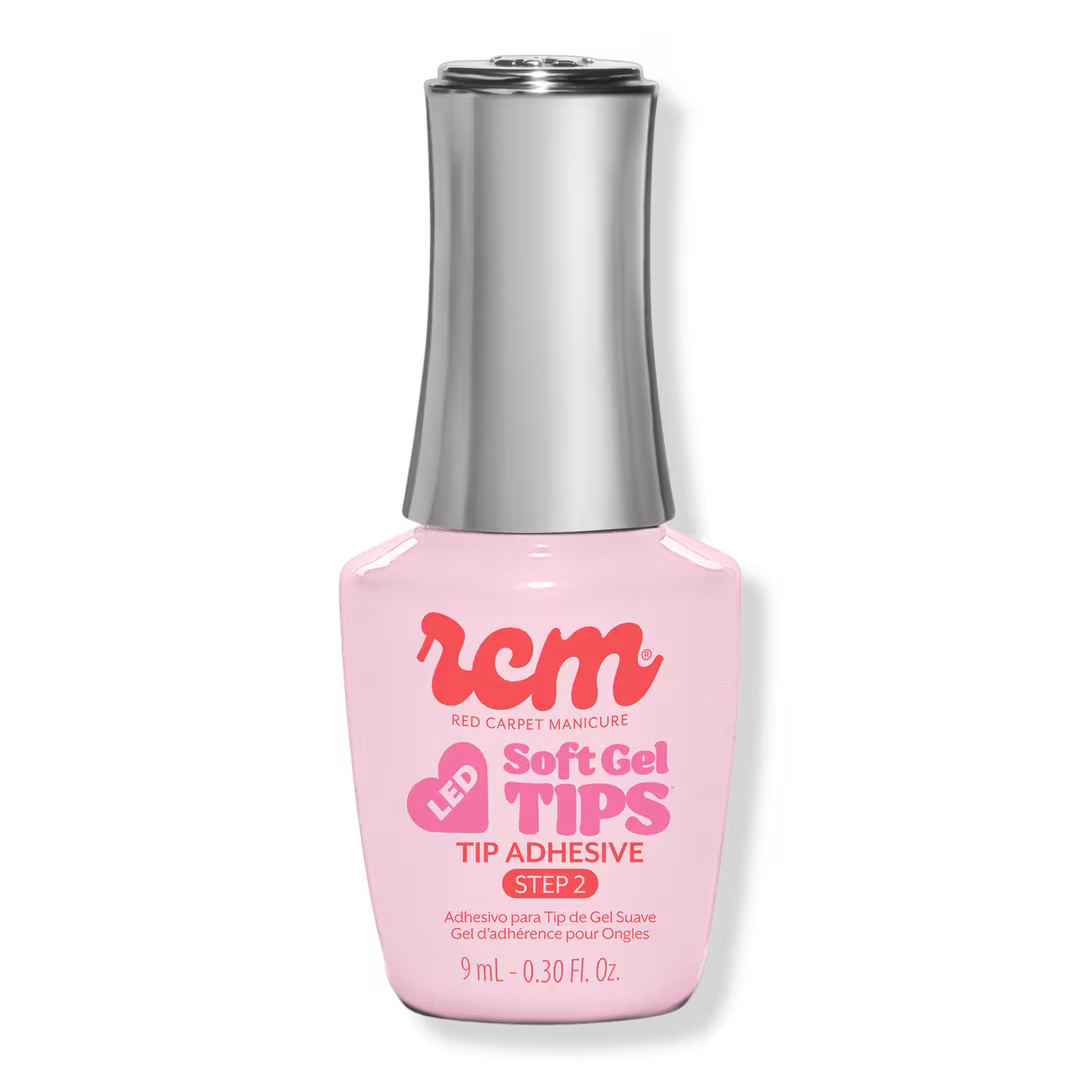 Red Carpet Manicure  LED Soft Gel Tip Adhesive Gel Coat