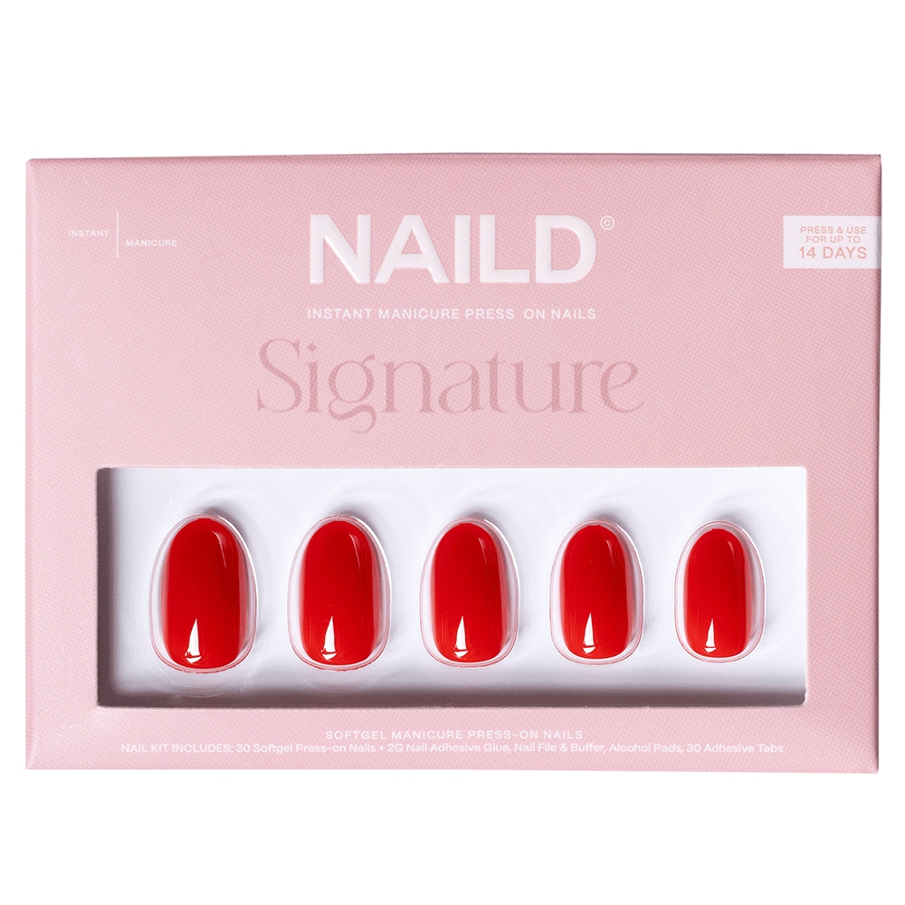Lady Round Softgel Press On Nails
