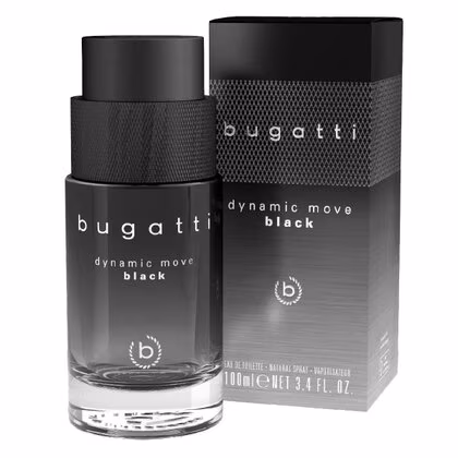 Bugatti Dynamic Move Black Eau de Toilette Spray 100ML