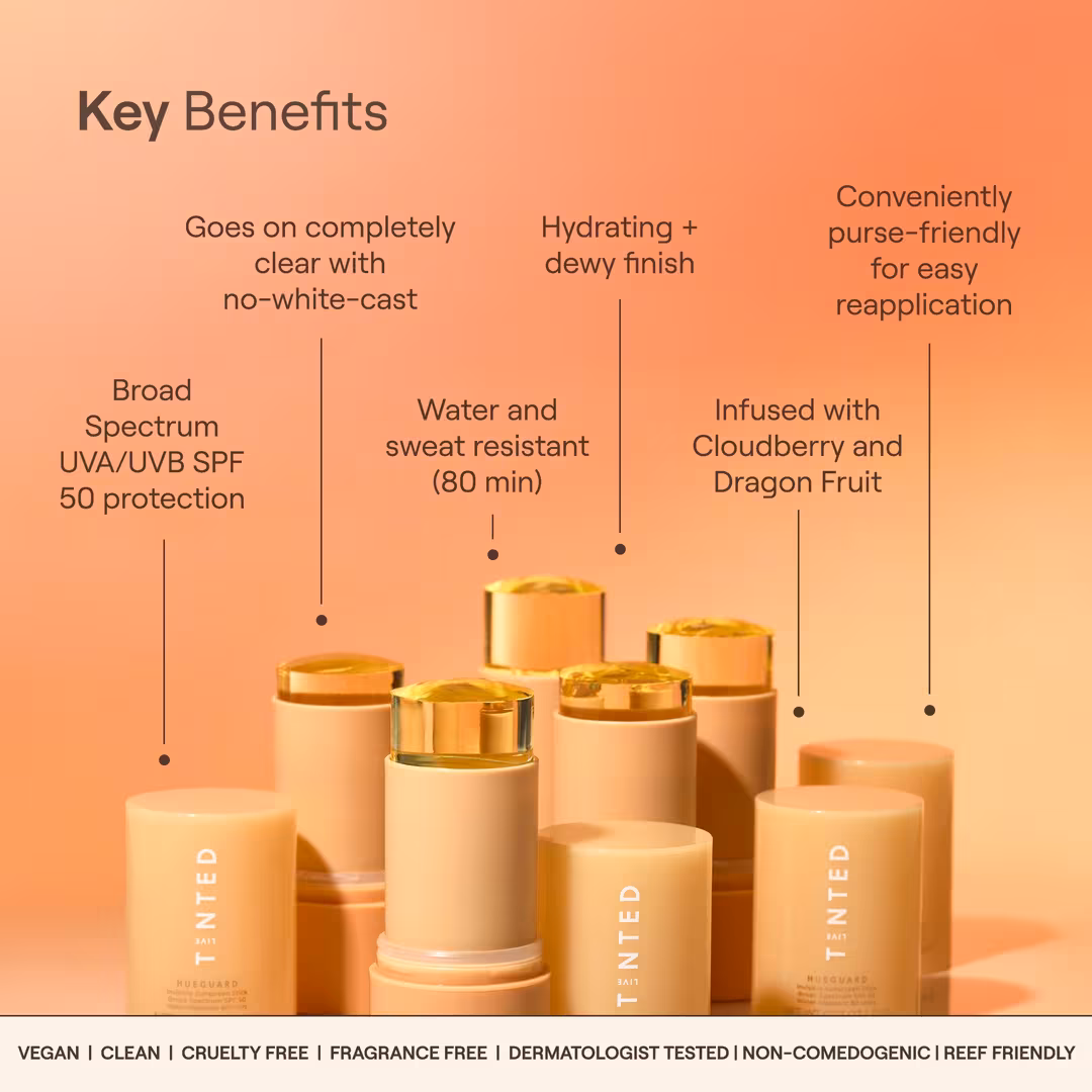 Live Tinted  Hueguard Invisible Sunscreen Stick SPF 50
