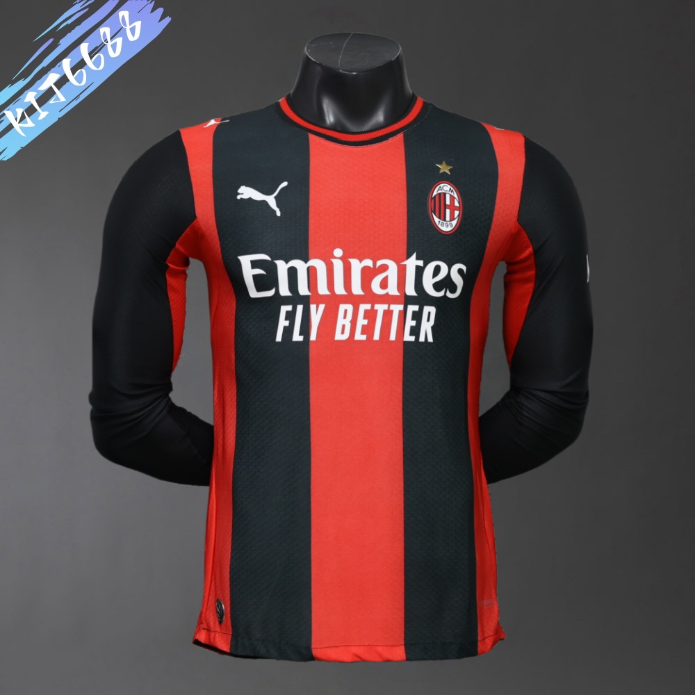 2026/2027 AC Milan long sleeves Football Shirt (Player Edition)