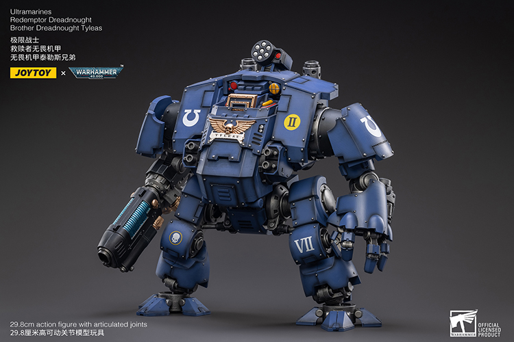 JOYTOY JT2757 Warhammer 40k 1: 18 UItramarines Redemptor Dreadnought Brother Dreadnought Tyleas - JOYTOY WORLD
