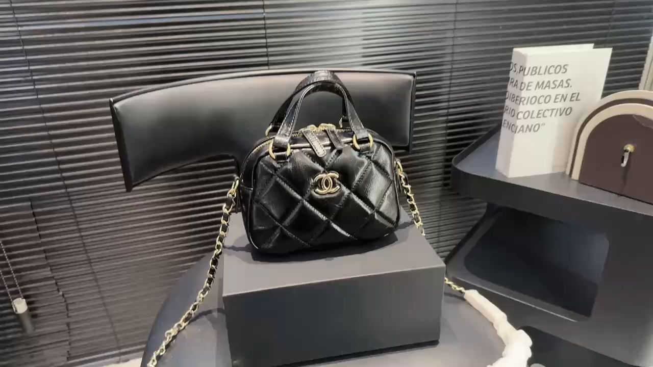 Chanel  Walk In Bowling Bag