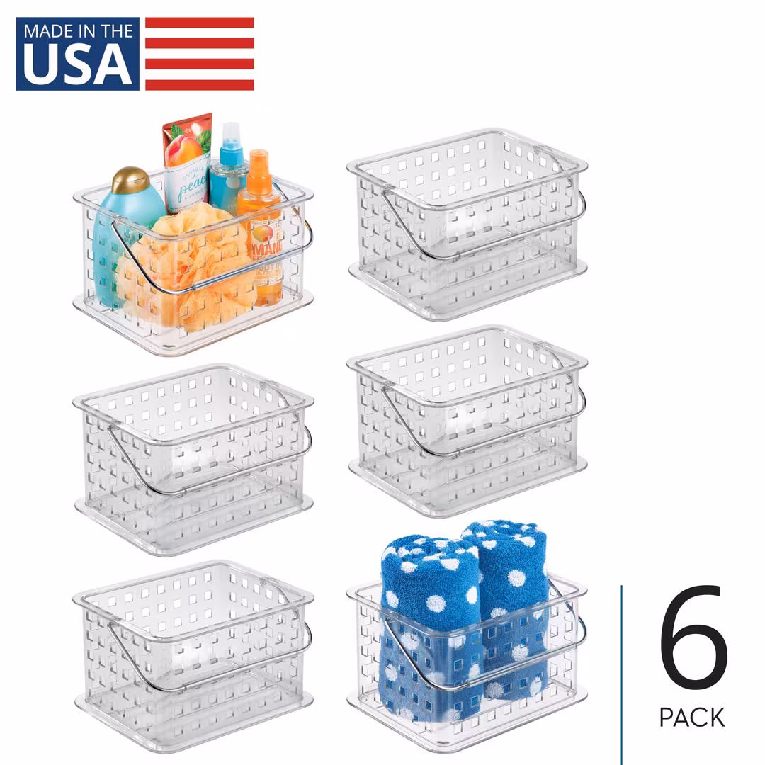 iDesign  Small Stackable Shower Basket