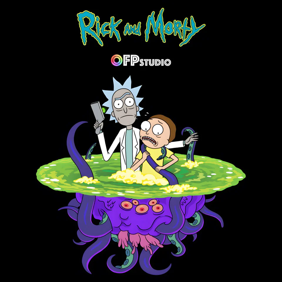 Rick and Morty | 1:6 Resin Statue | by OFP Studio