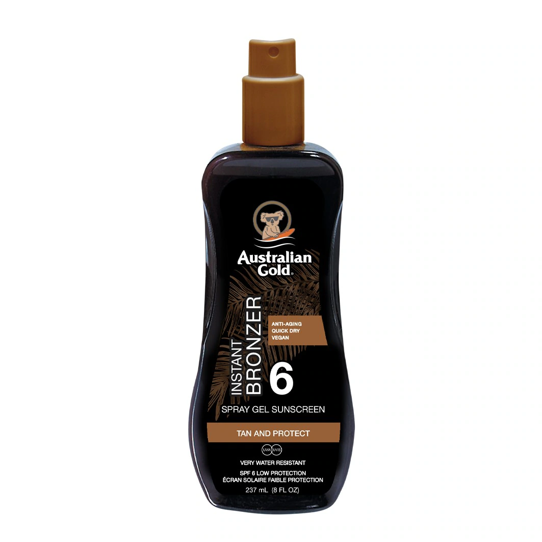 SPF 6 Spray Gel with Bronzer