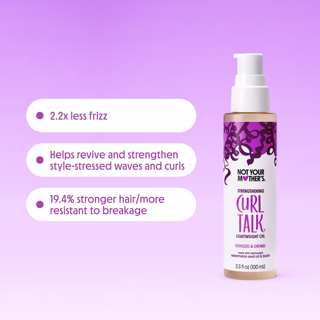 Not Your Mother's  Curl Talk Strengthening Hair Oil