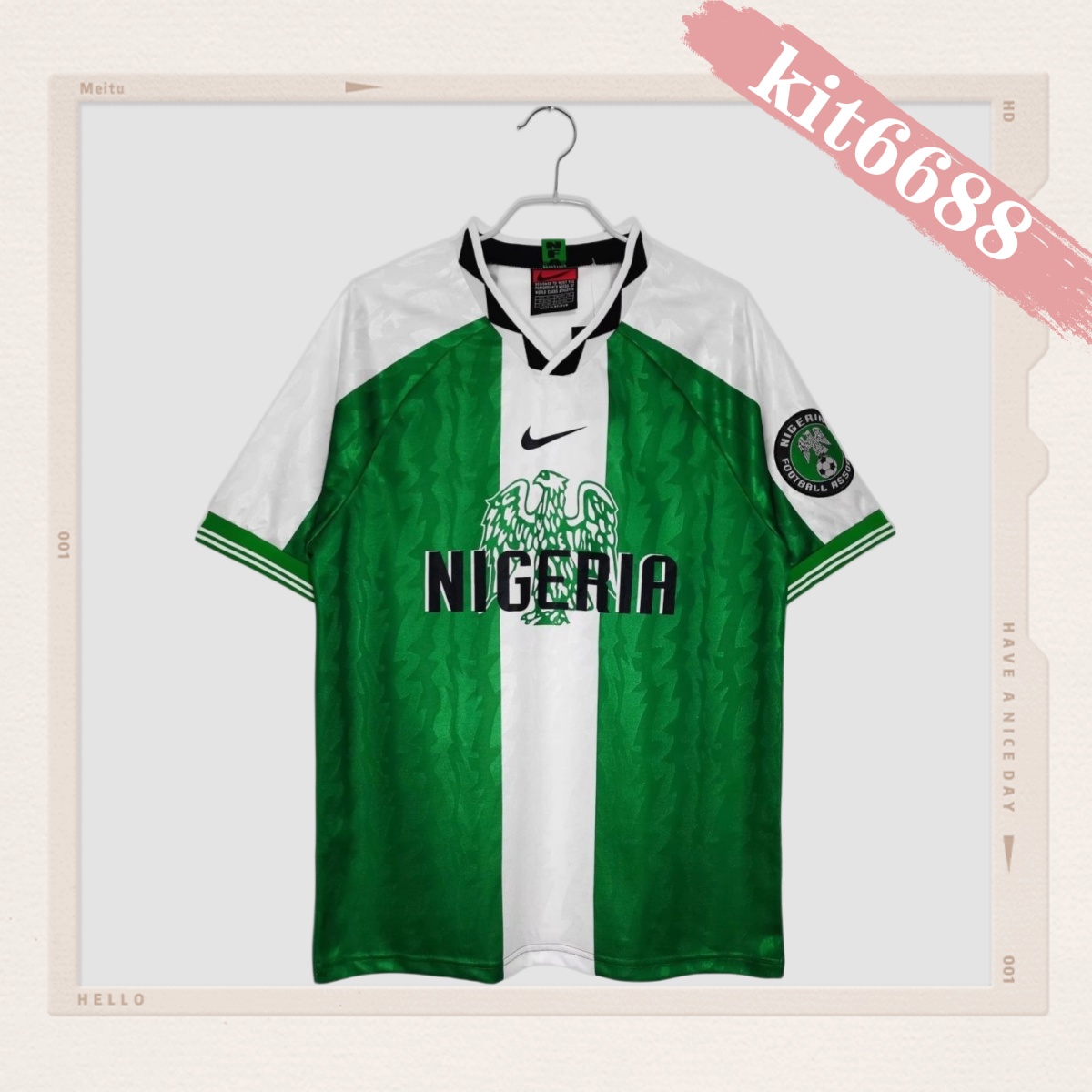 1996 Nigeria Home Retro Football Shirt (Retro)