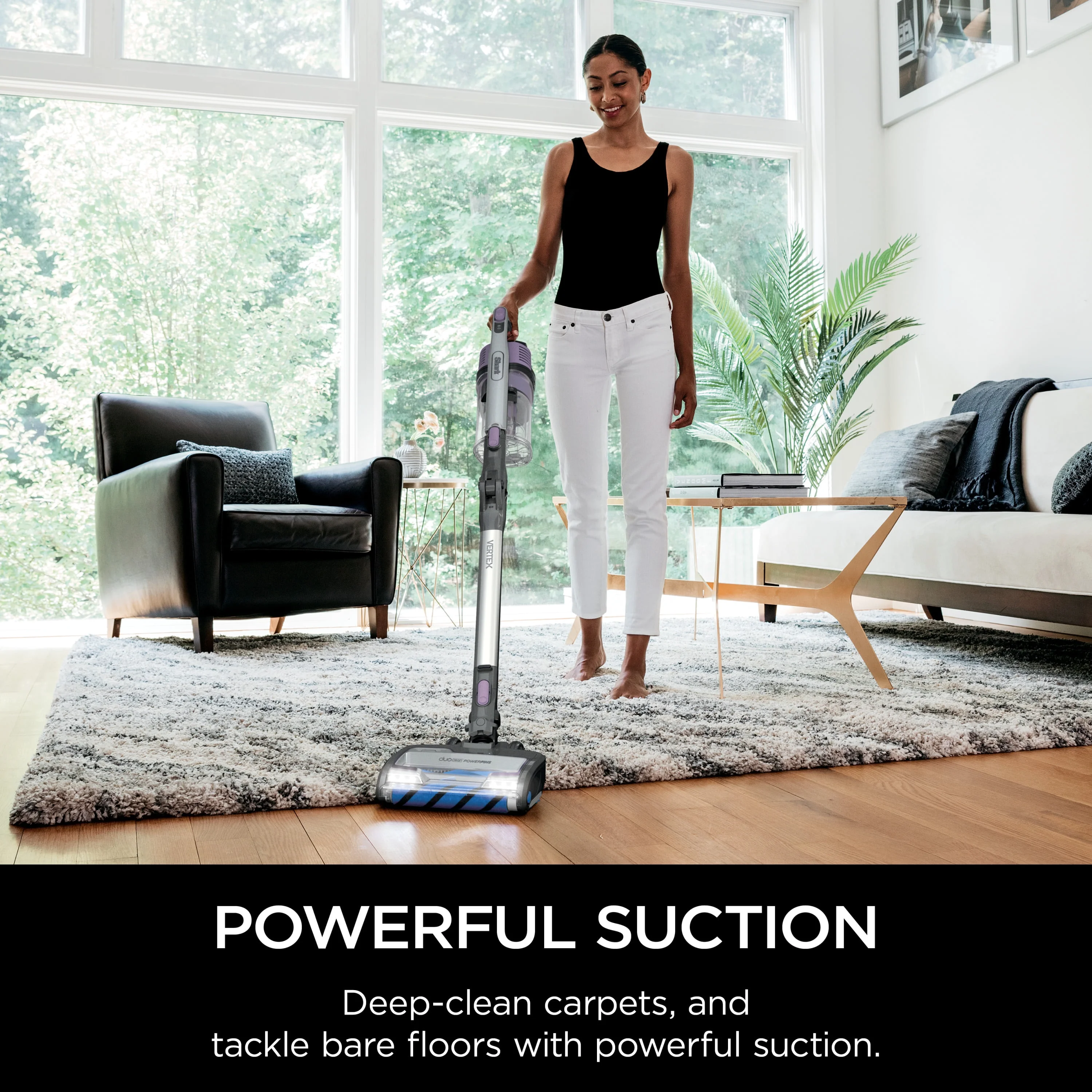 Shark® Vertex?Cordless Stick Vacuum with DuoClean® PowerFins? IZ440H