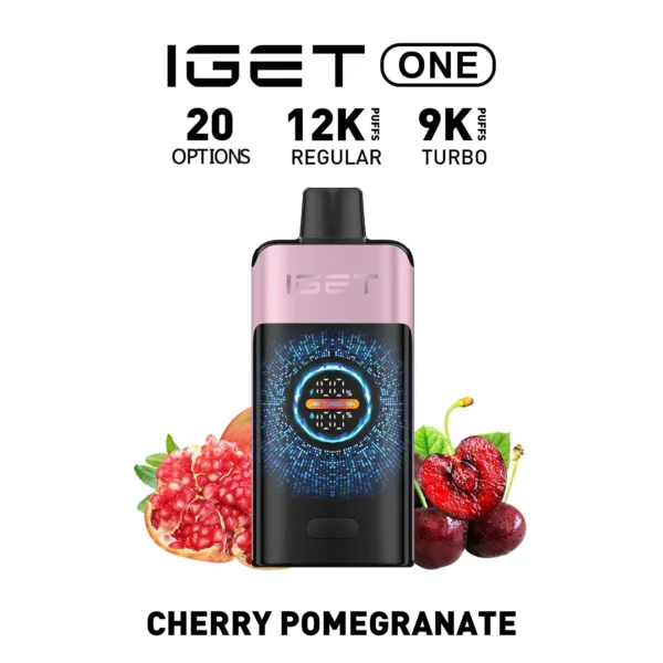 IGET ONE Vape 12000 Puffs Cherry Pomegranate