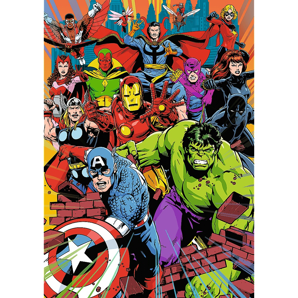 Puzzle Premium Plus Quality Marvel 1000 El. Marvel Heroes