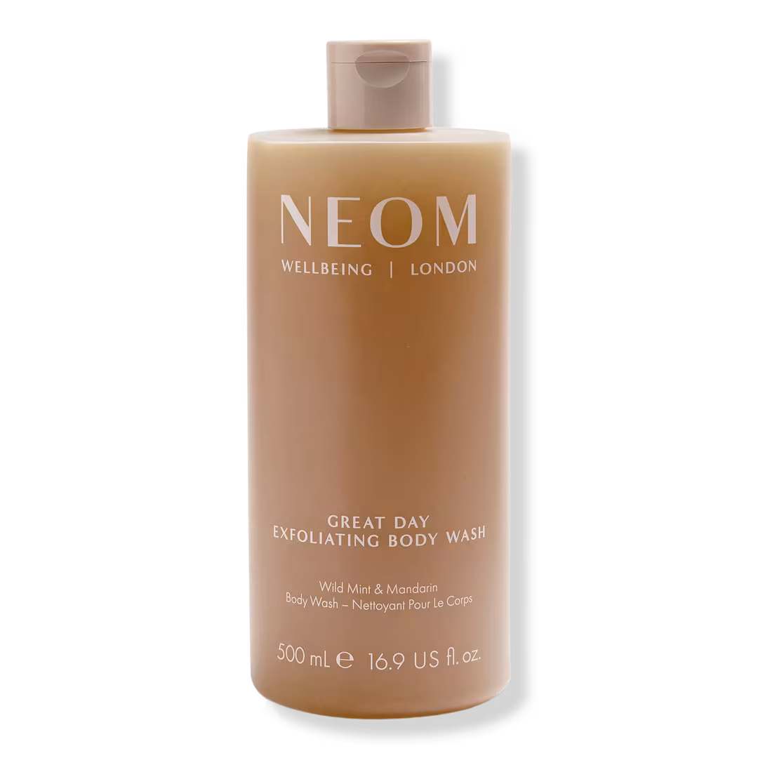 NEOM Wellbeing  Great Day Exfoliating Body Wash