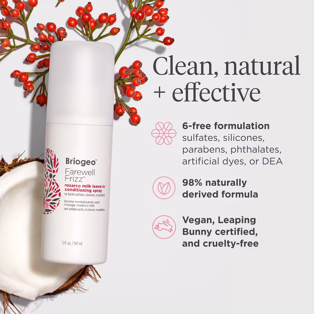 Briogeo  Farewell Frizz Rosarco Milk Leave-In Conditioner