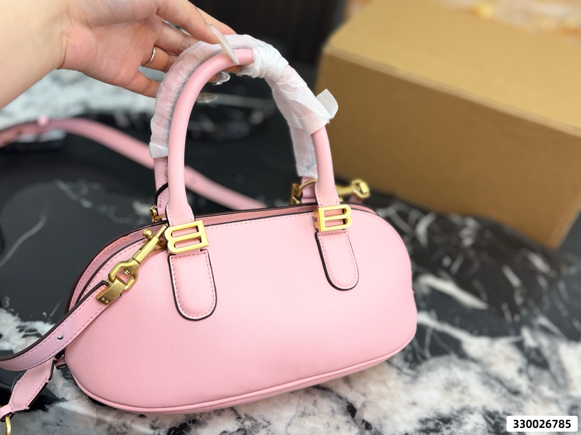 Balenciaga Bolero Mini Shell Bag