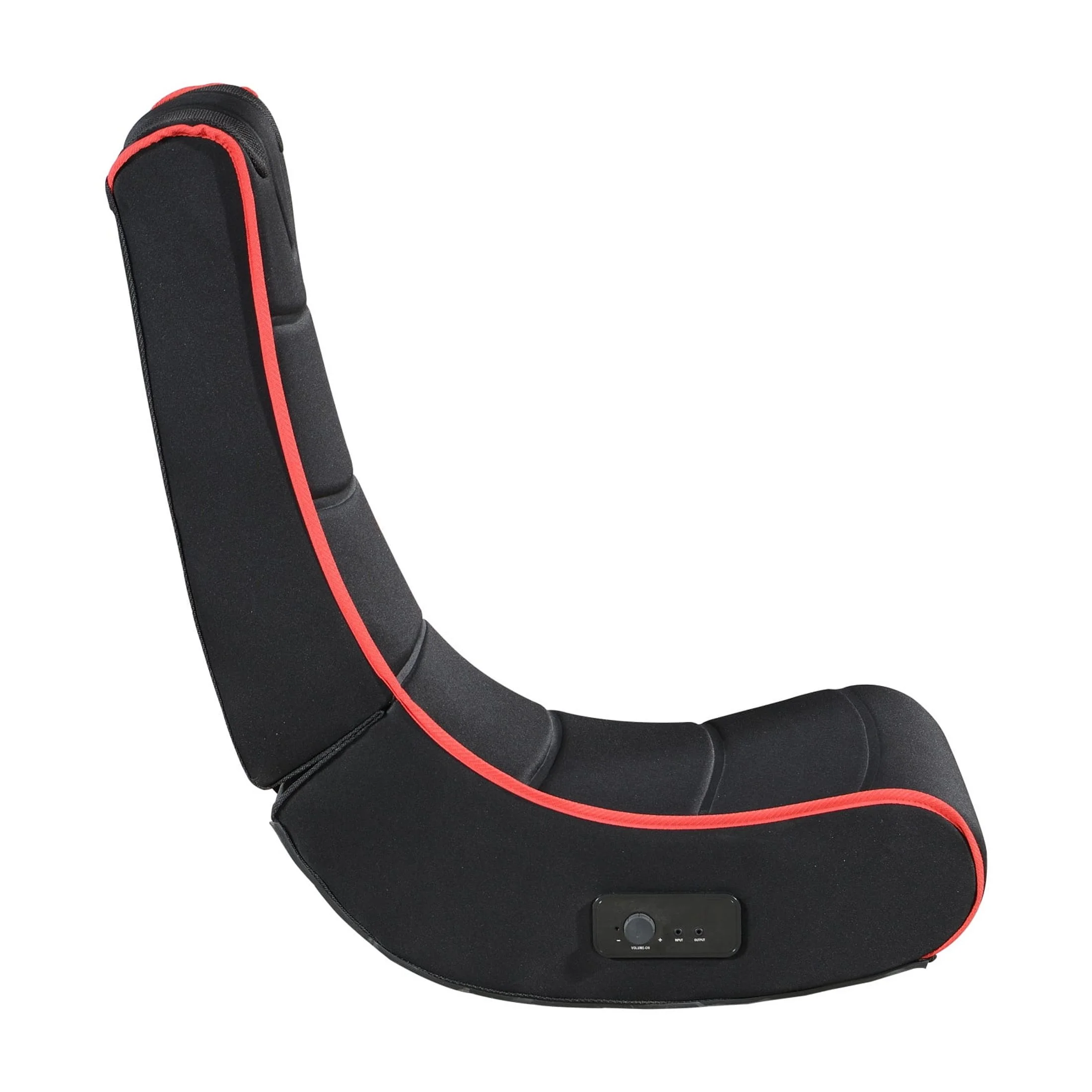 CASEMIOL Folding Gaming Chair Floor with Bluetooth Speakers, Gamer Chair for Teens, Gaming Chair with Polyester cover and foam padding, 3?Built-in Dual Track Sound, 3.5mm input/output ports