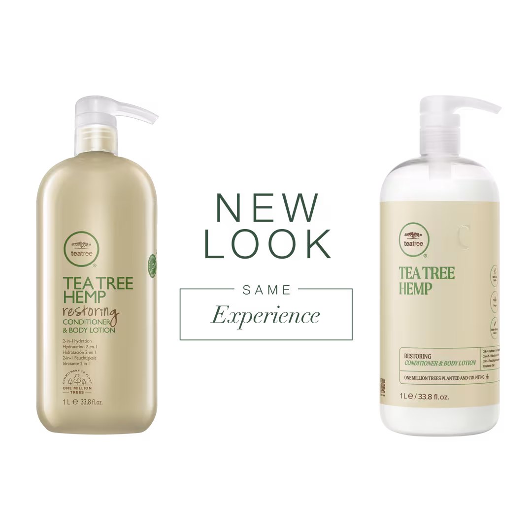 Paul Mitchell  Tea Tree Hemp Restoring Conditioner & Body Lotion