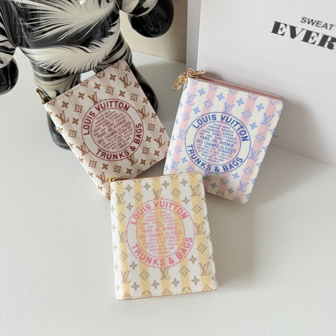 LV Charms Pocket Wallet