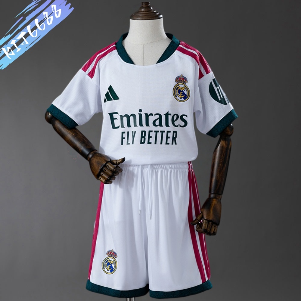 2026/2027 Real Madrid Home Football Shirts (Adult Kids Kit socks)