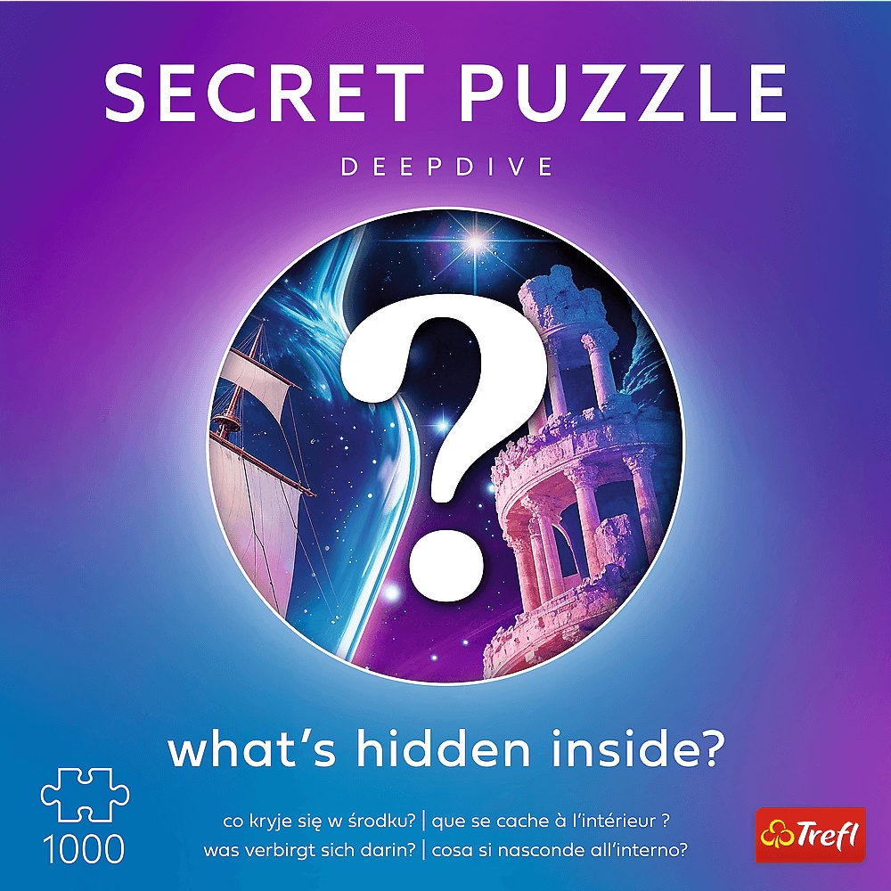 Puzzle Premium Plus Quality 1000 El. Secret Puzzle: Deepdive