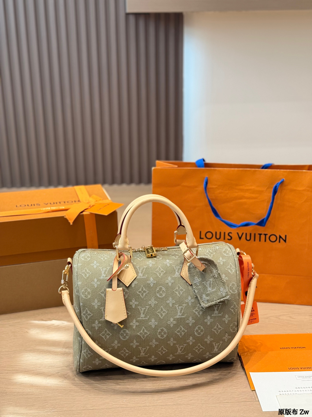 LV Speedy Soft 30 Monogram Denim Bag