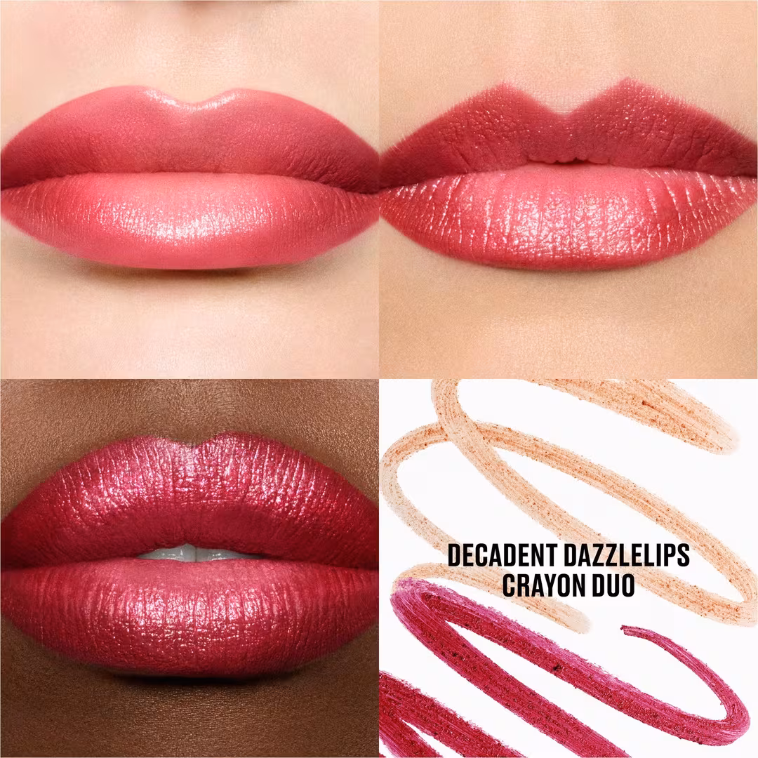 MAC  Decadent Dazzlelips Crayon Duo