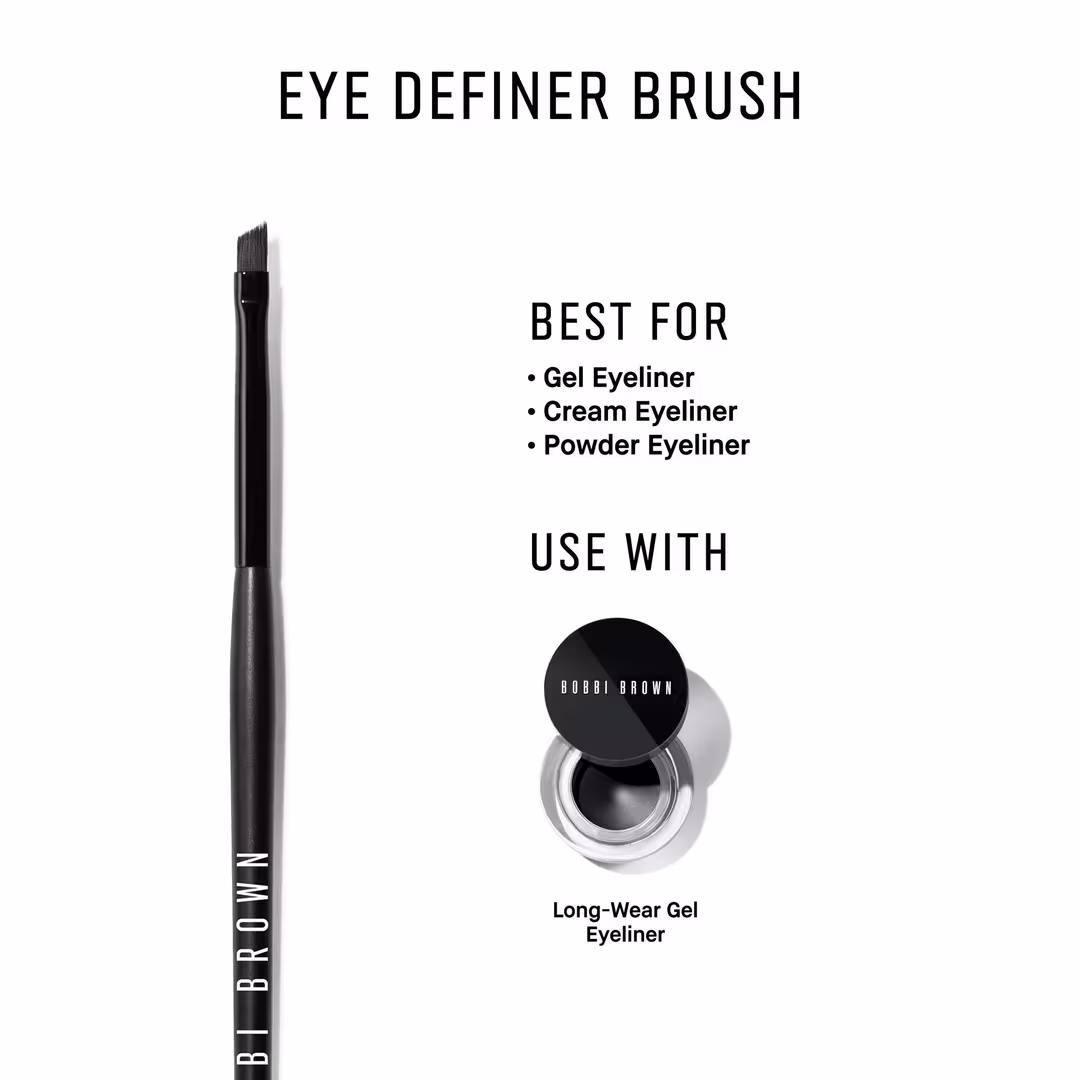 BOBBI BROWN  Eye Definer Eyeliner & Brow Brush