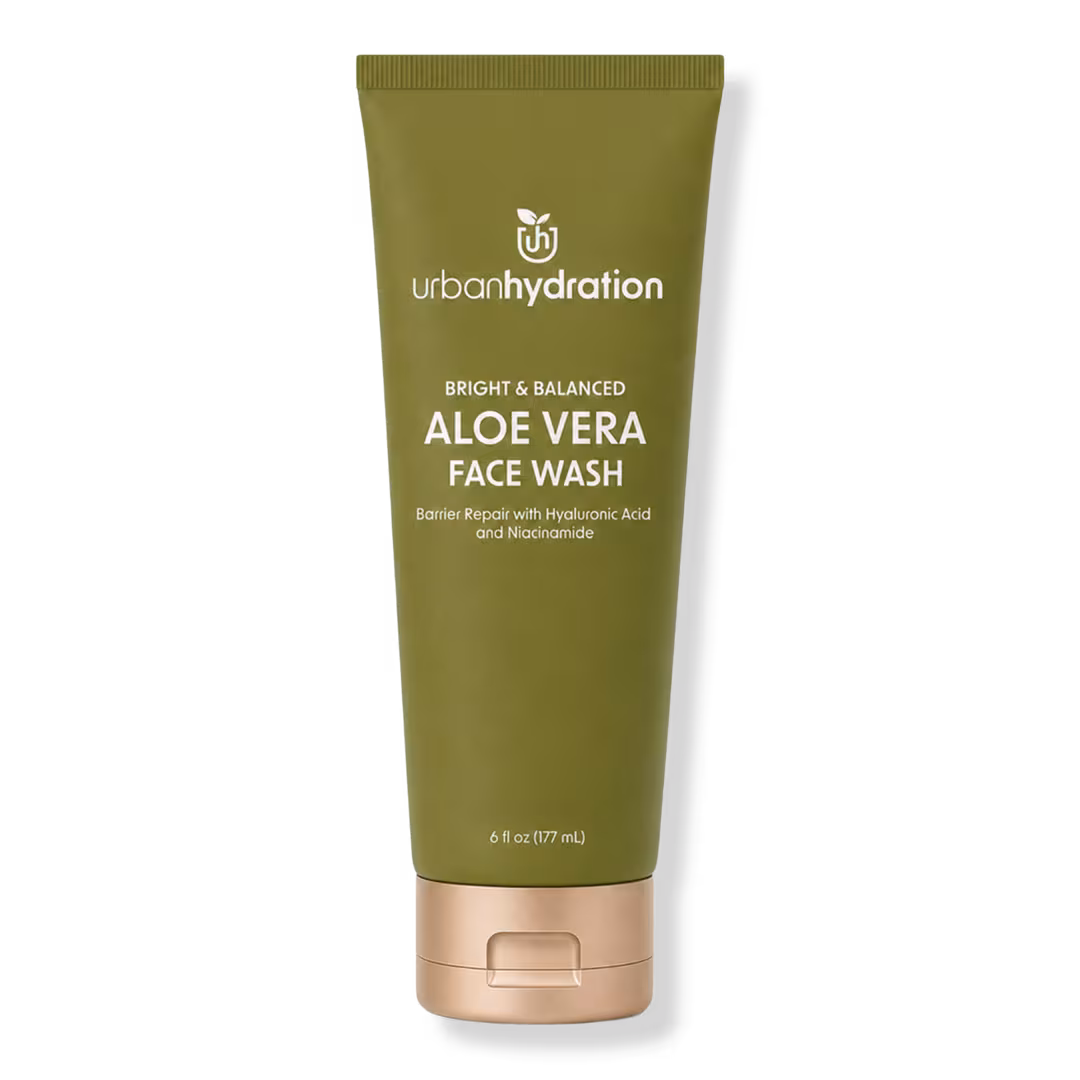 Urban Hydration  Bright & Balanced Aloe Vera Leaf Face Wash