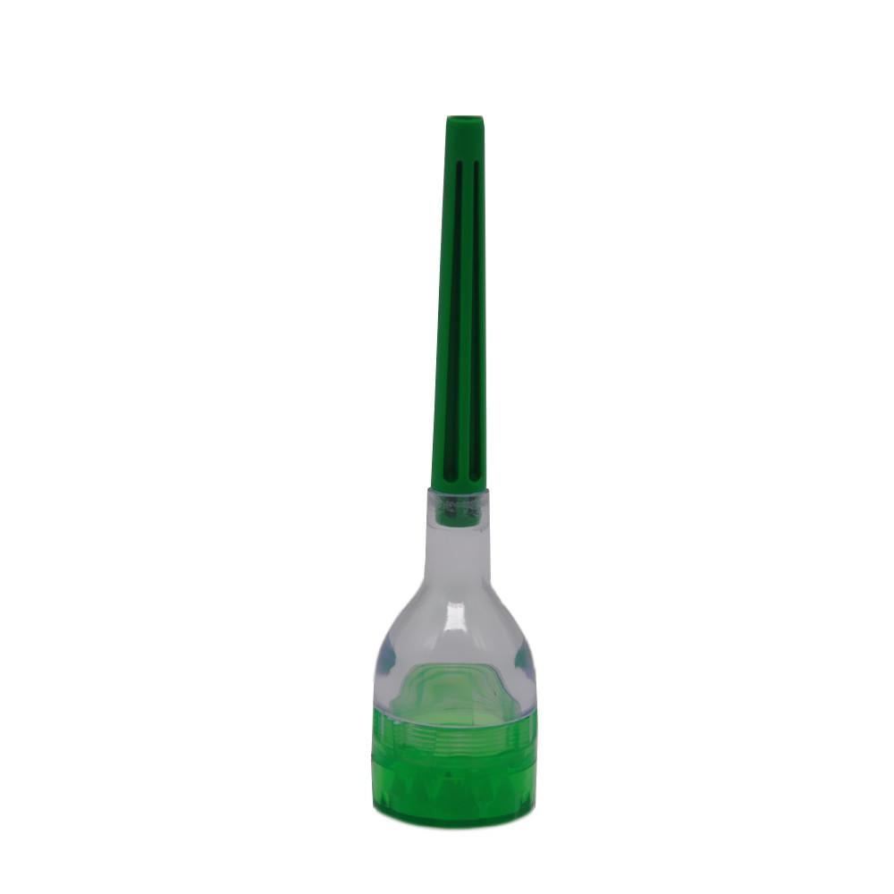 Funnel 3 Layer Herb Grinder W/Roll Tube ( 4 Colors )