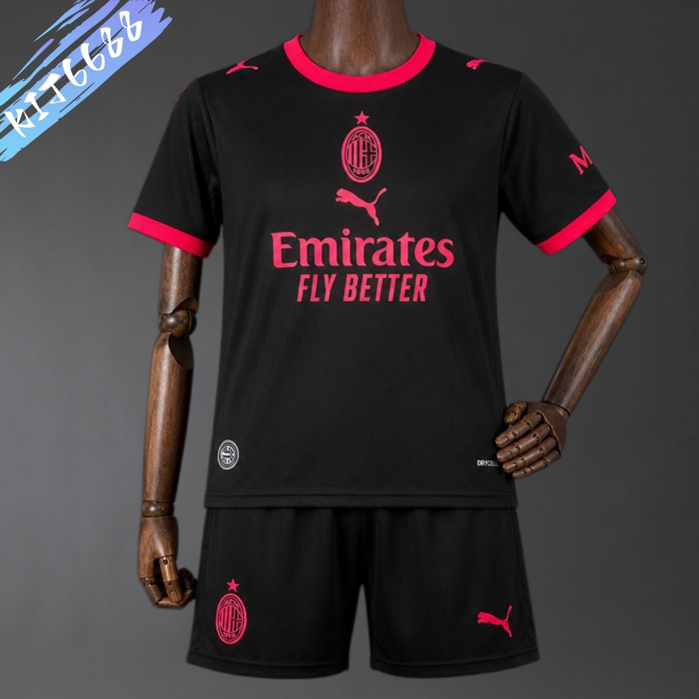 2026/2025 AC Milan Third Awa Football shirt (Adult Kids Kit socks）