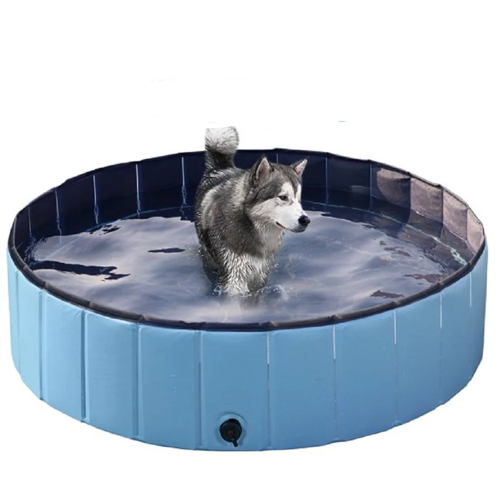 Portable Pet Swimming Pool Outdoor Kiddie Pools Collapsible Middle Dog Pet Bathing Tub Pool