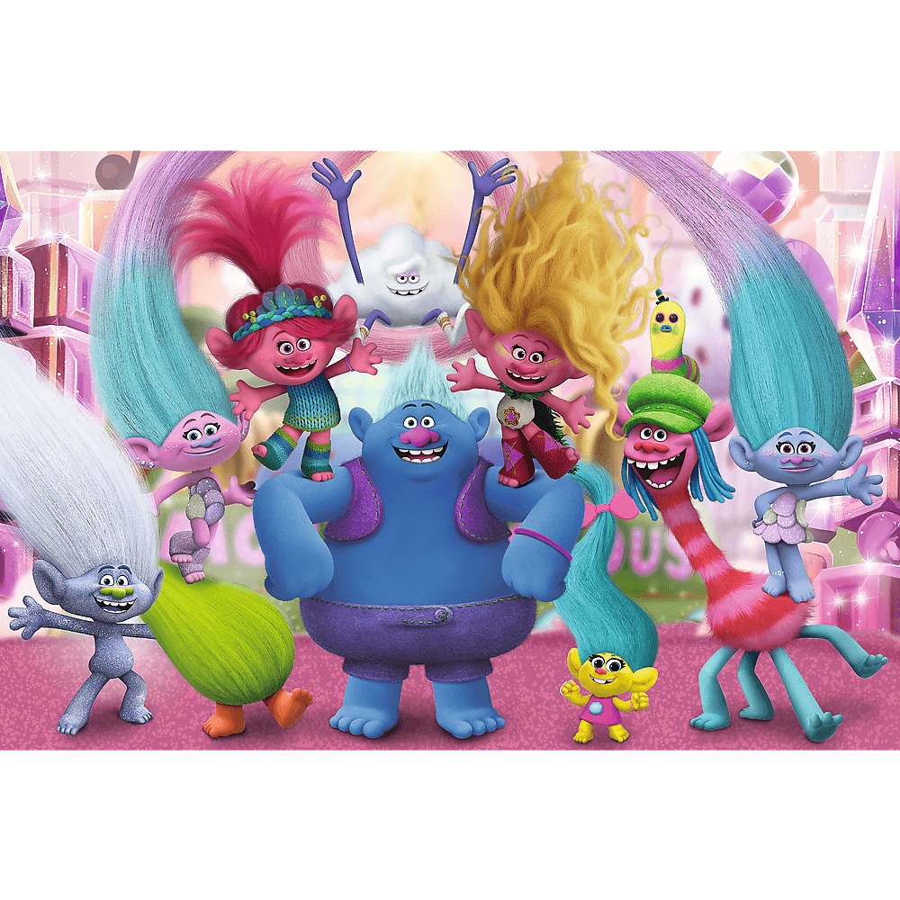 Puzzle 24 Maxi Trolls W Świecie Trolli