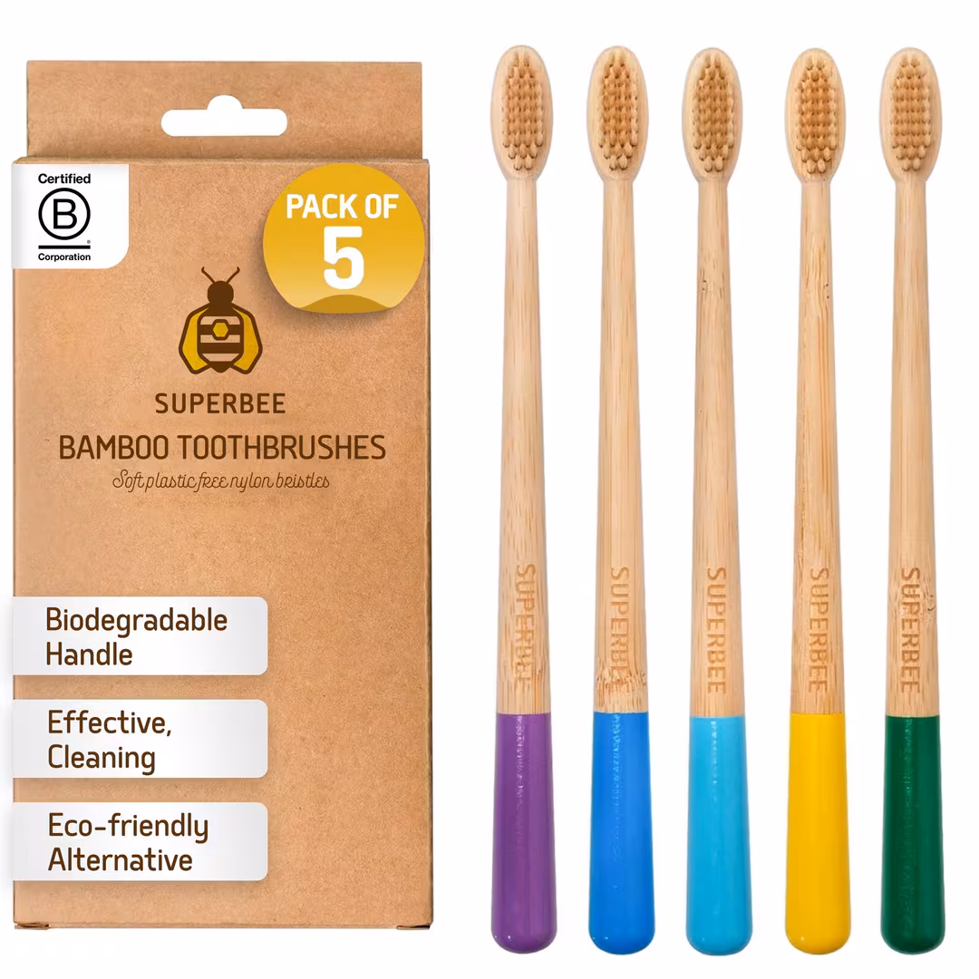 Superbee  Dentos Bamboo Toothbrushes