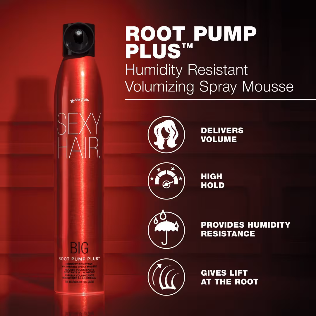 Sexy Hair  Big Sexy Hair Root Pump Plus Humidity Resistant Volumizing Spray Mousse