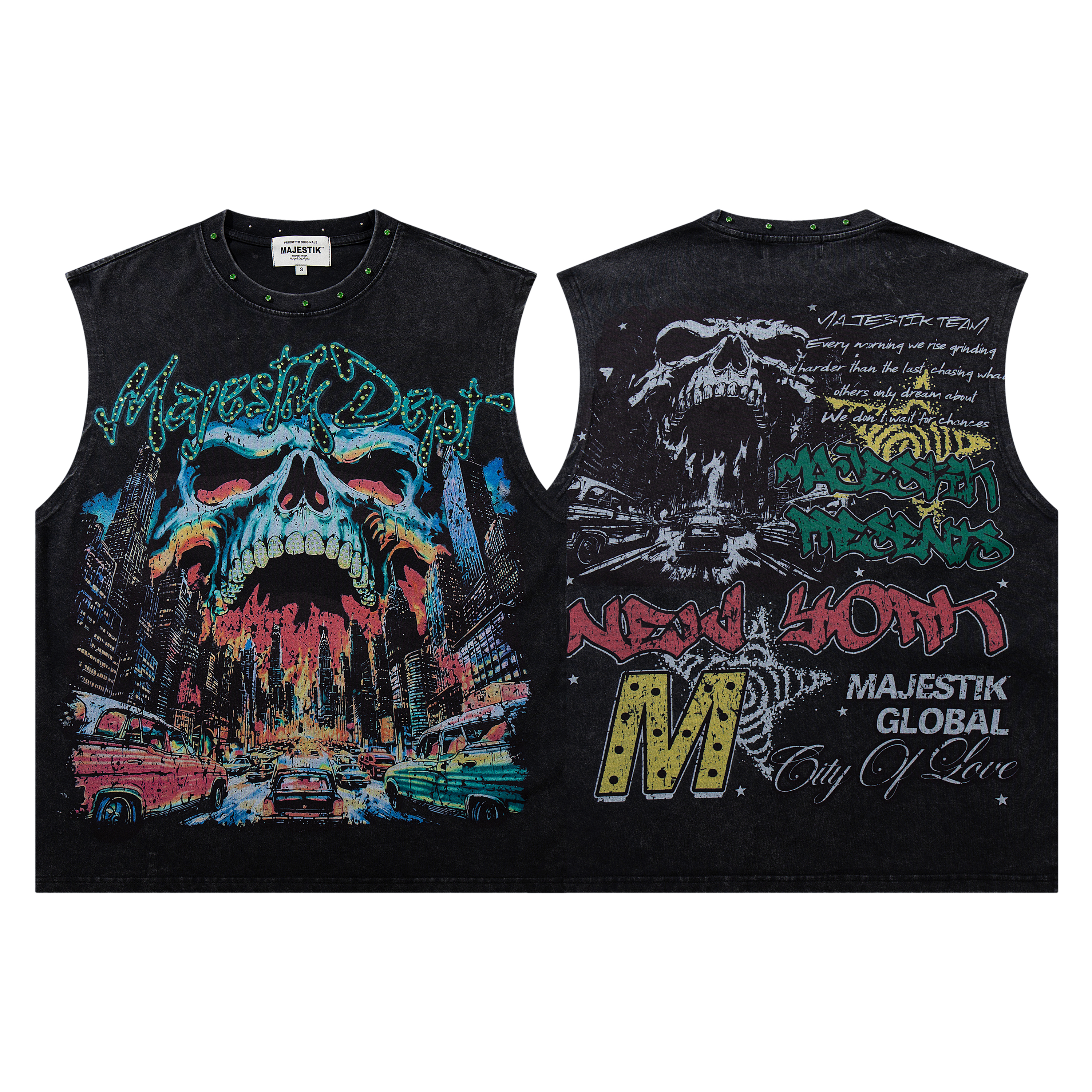 new arrival ghost mouth fire vest