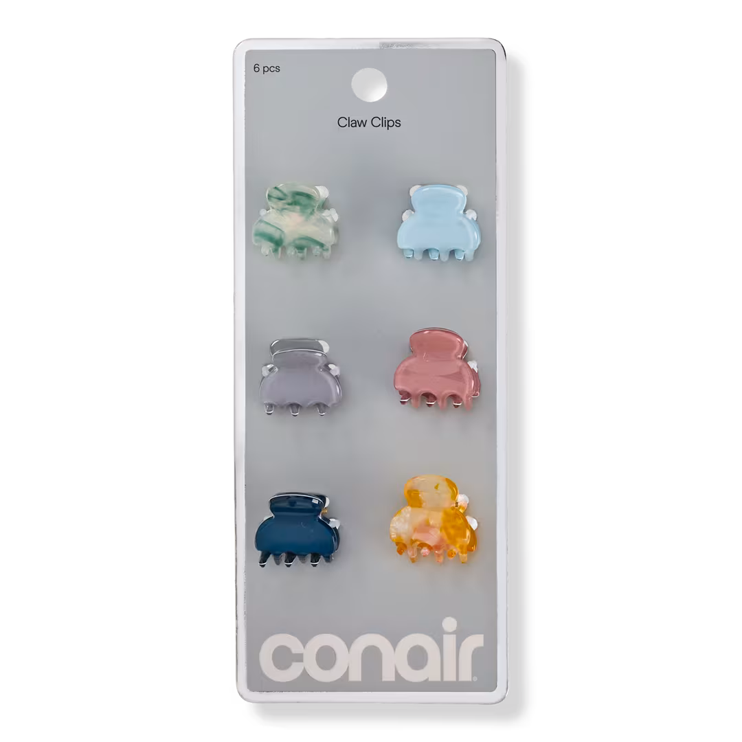 Conair Accessories  Mini Pearlized Claw Clips