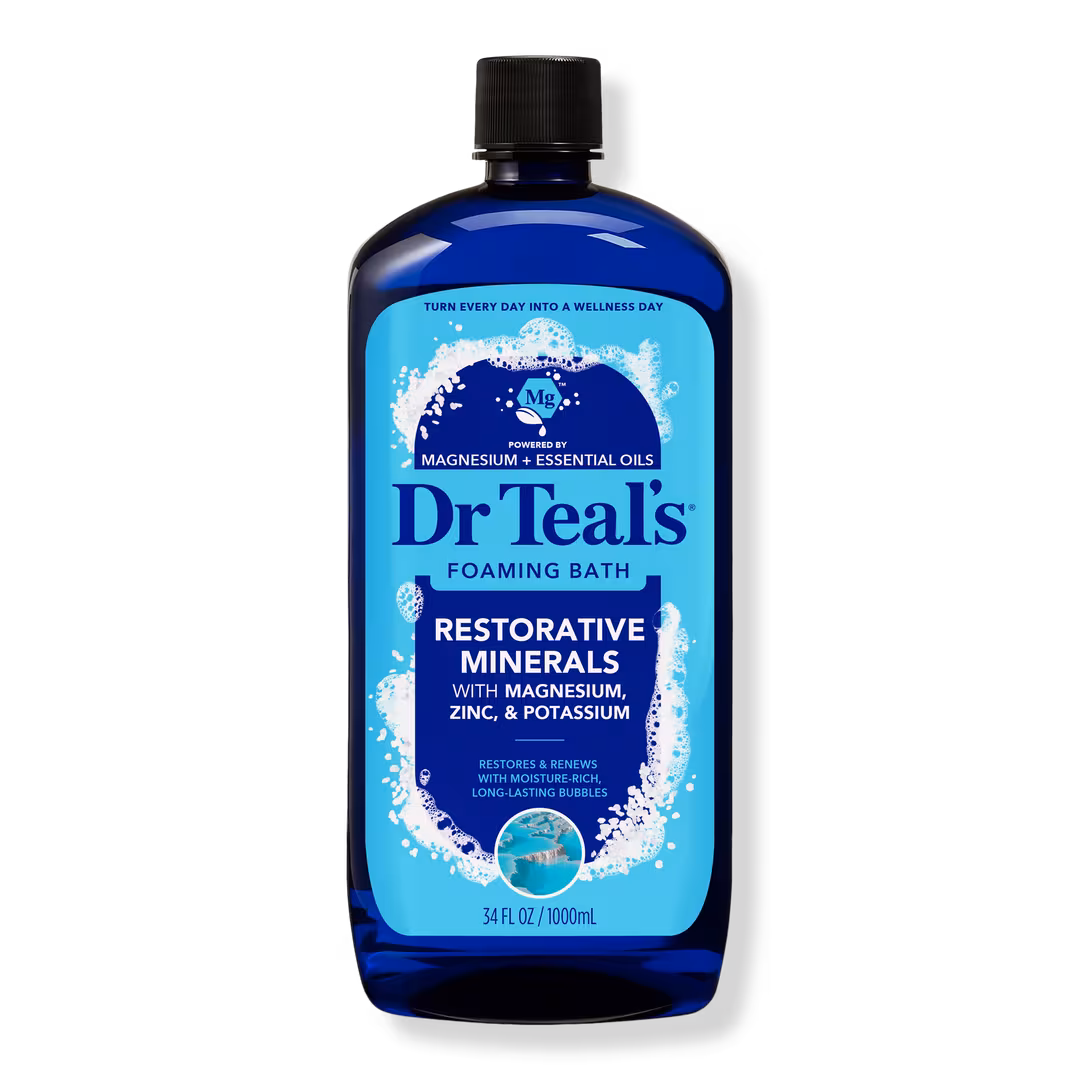 Dr Teal's  Foaming Bath, Restorative Minerals with Magnesium, Potassium & Zinc