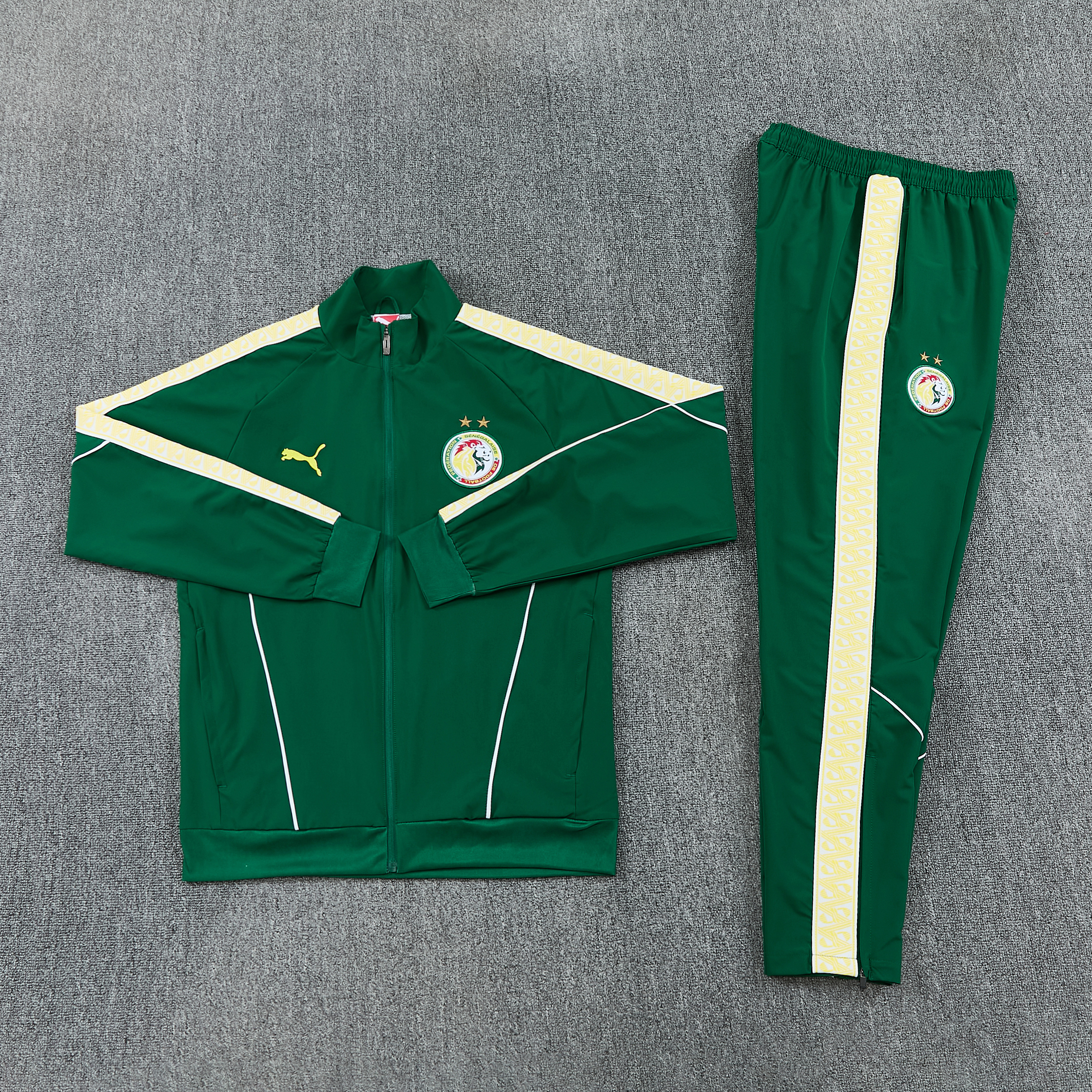 2026/2027 Senegal Full Zipper Training Suit (Adult Set)