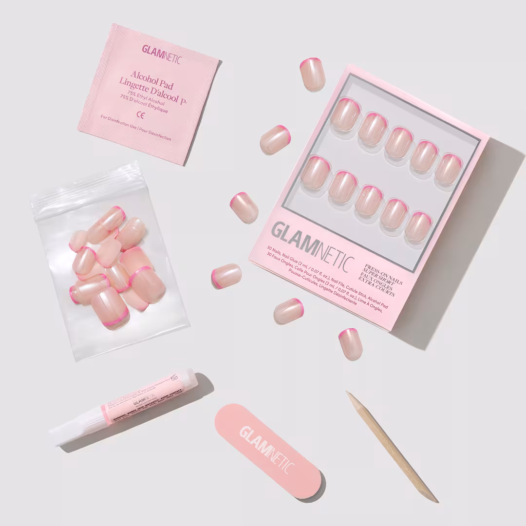 Glamnetic  Pink Tutu Press-On Nails